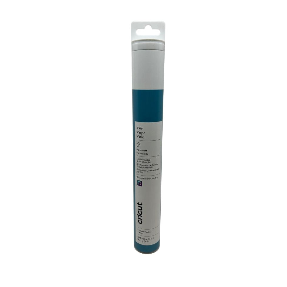 Cricut - Vinyle Thermoactif Froid - Bleu/Violet - 30 x 60 cm