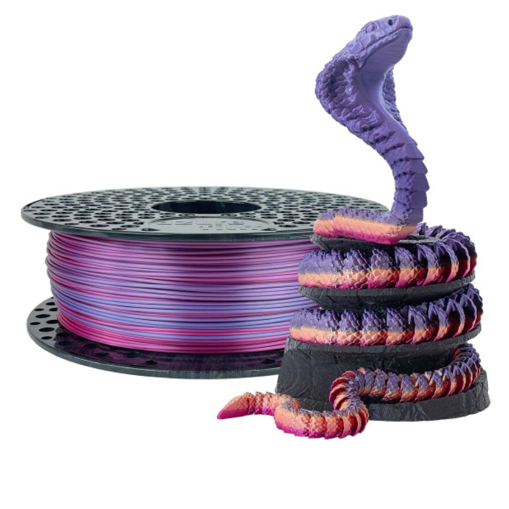 AzureFilm - PLA Silk - Bonbon Arc-en-ciel (Rainbow Candy) - 1,75 mm - 1 kg