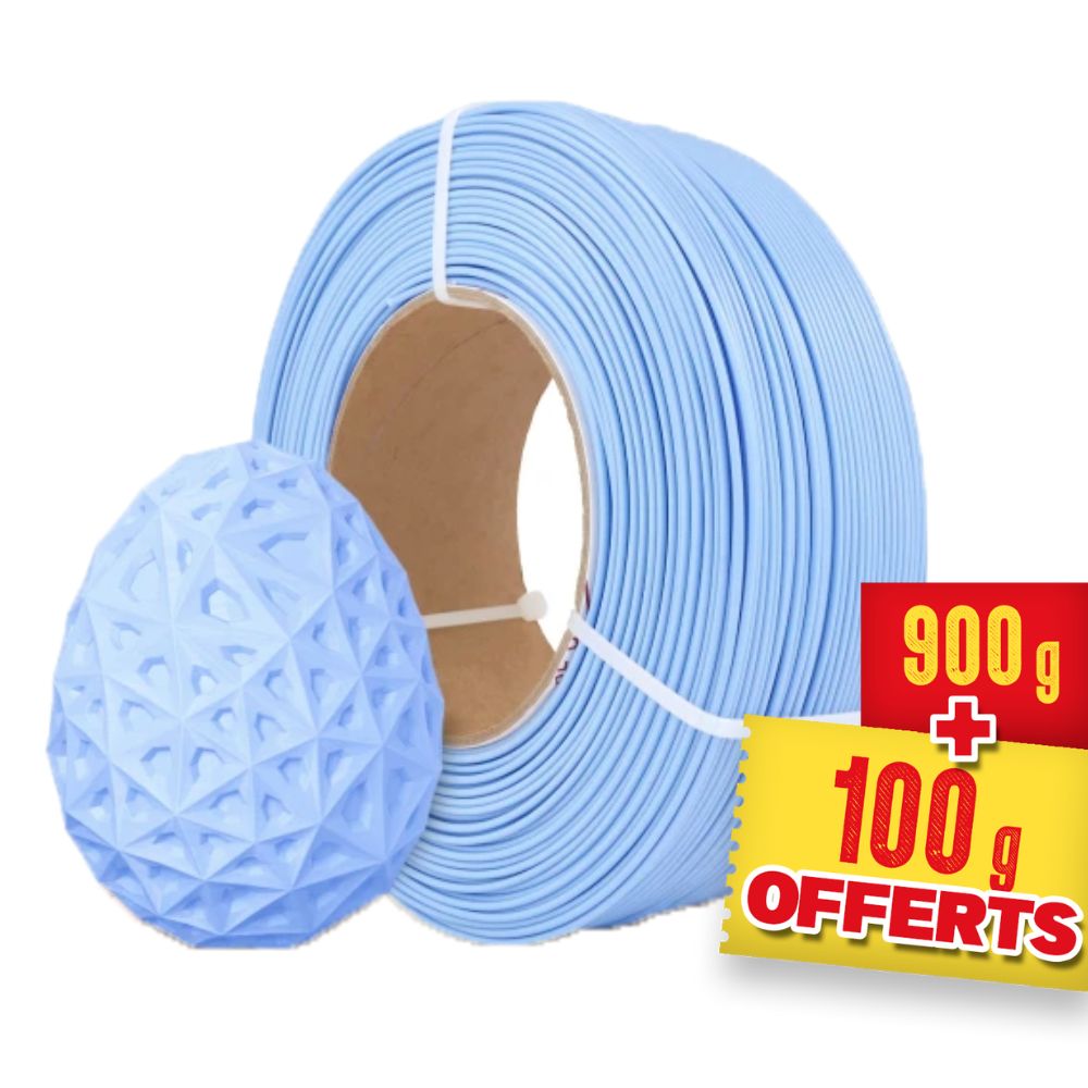 Rosa3D - PLA Starter - Bleu Pastel (Pastel Blue) - 1,75 mm - 1 kg Refill