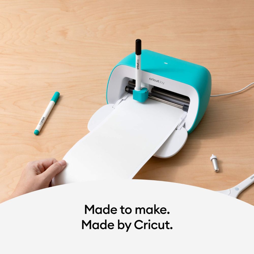 Cricut - Joy - Papier Autocollant Soluble - Blanc - 14 x 90 cm