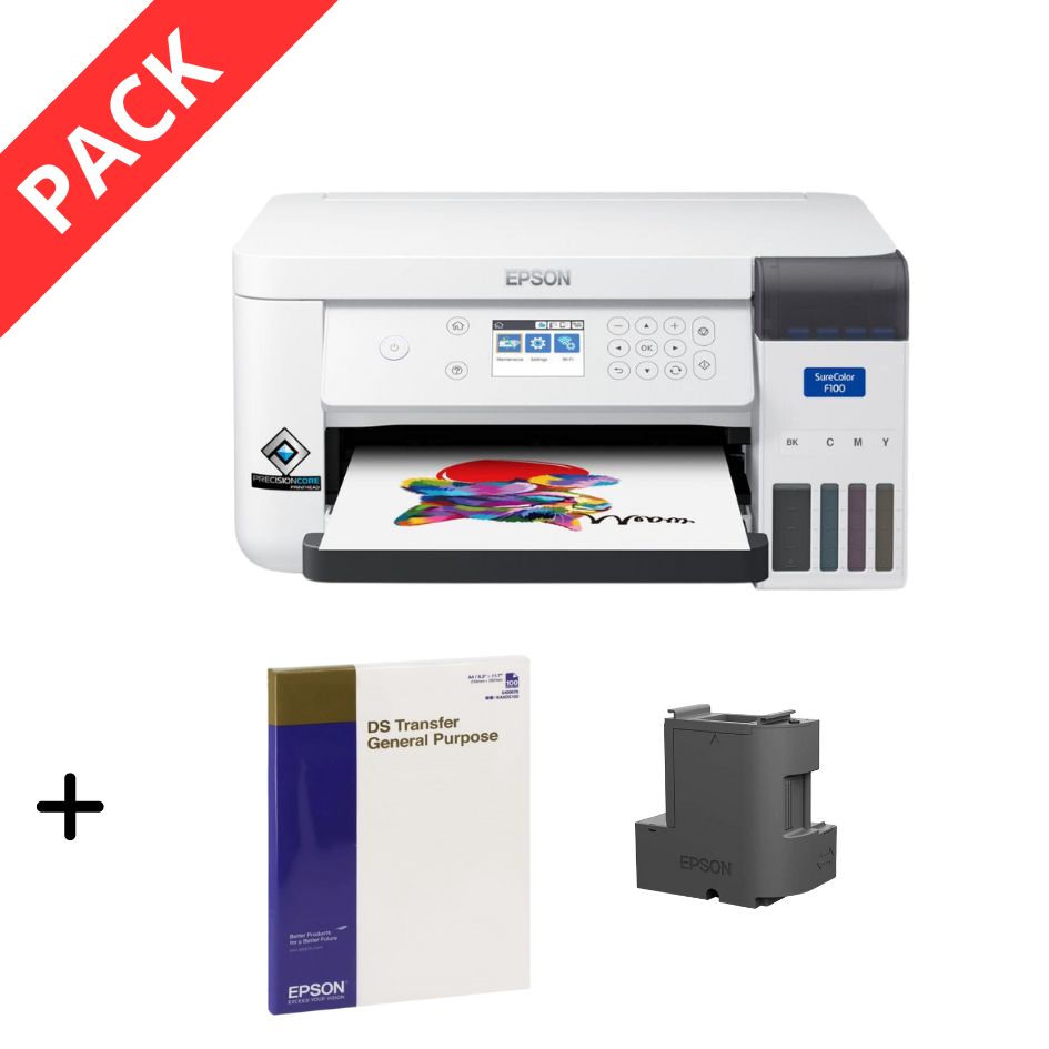 Epson - SC-F100 - Pack Starter Imprimante à Sublimation A4