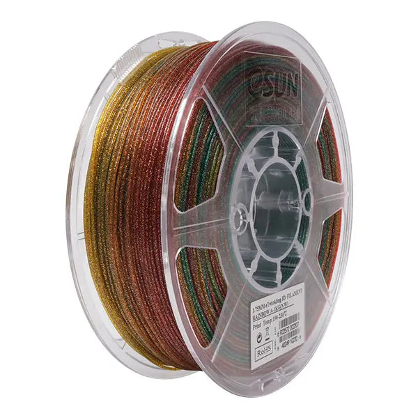eSun - eTwinkling PLA - Arc-en-ciel (Rainbow) - 1,75 mm - 1 kg