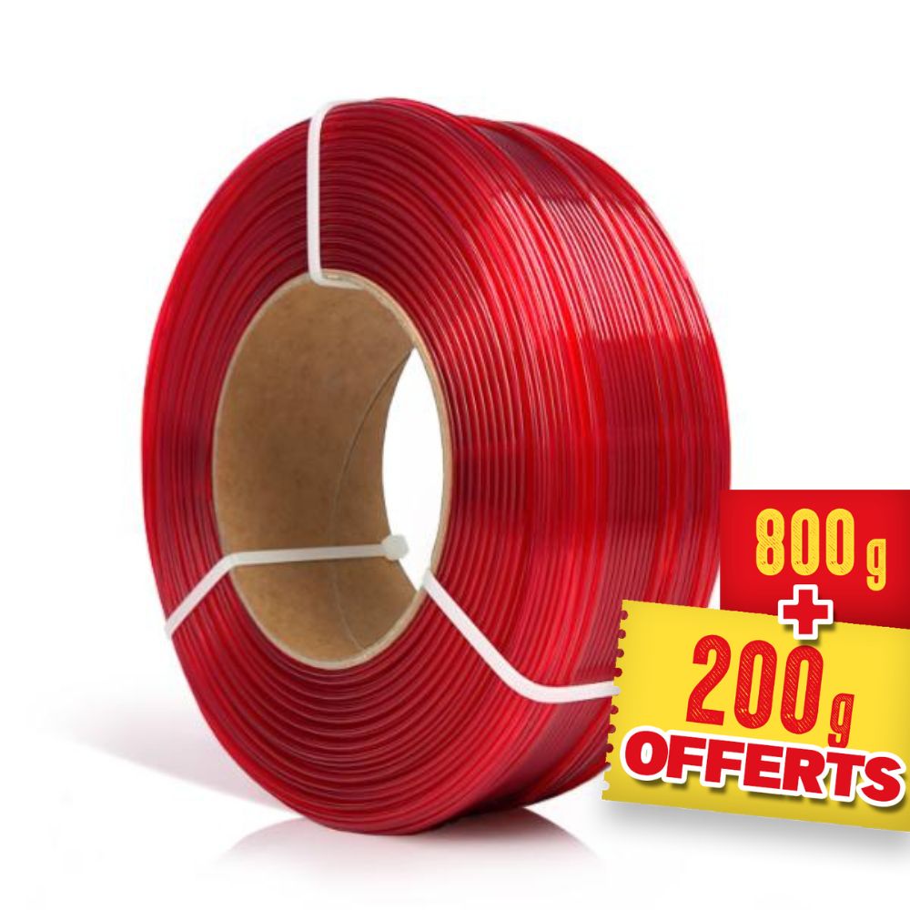 Rosa3D - PETG standard - Lie de vin Transparent