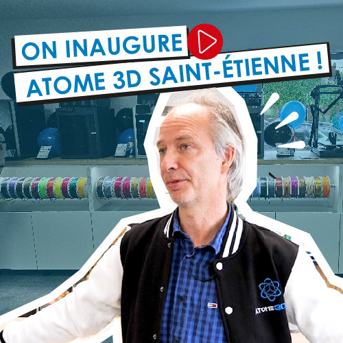 VLOG : On inaugure Atome3D Saint Etienne !