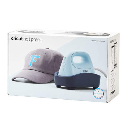 Pack Cricut Hat Press - Presse à chaud pour casquettes + 12 casquettes