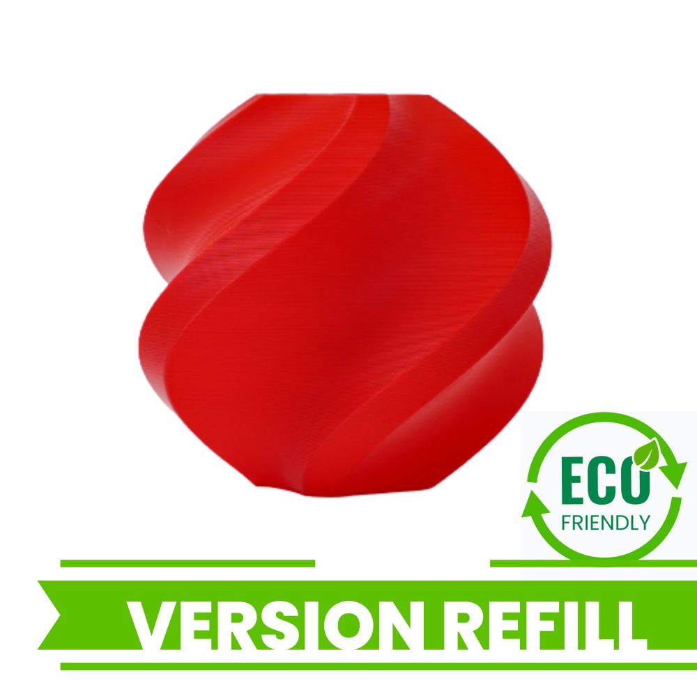 Bambu Lab - PLA Basic - Rouge (Red) - 1,75 mm - 1 kg - Refill