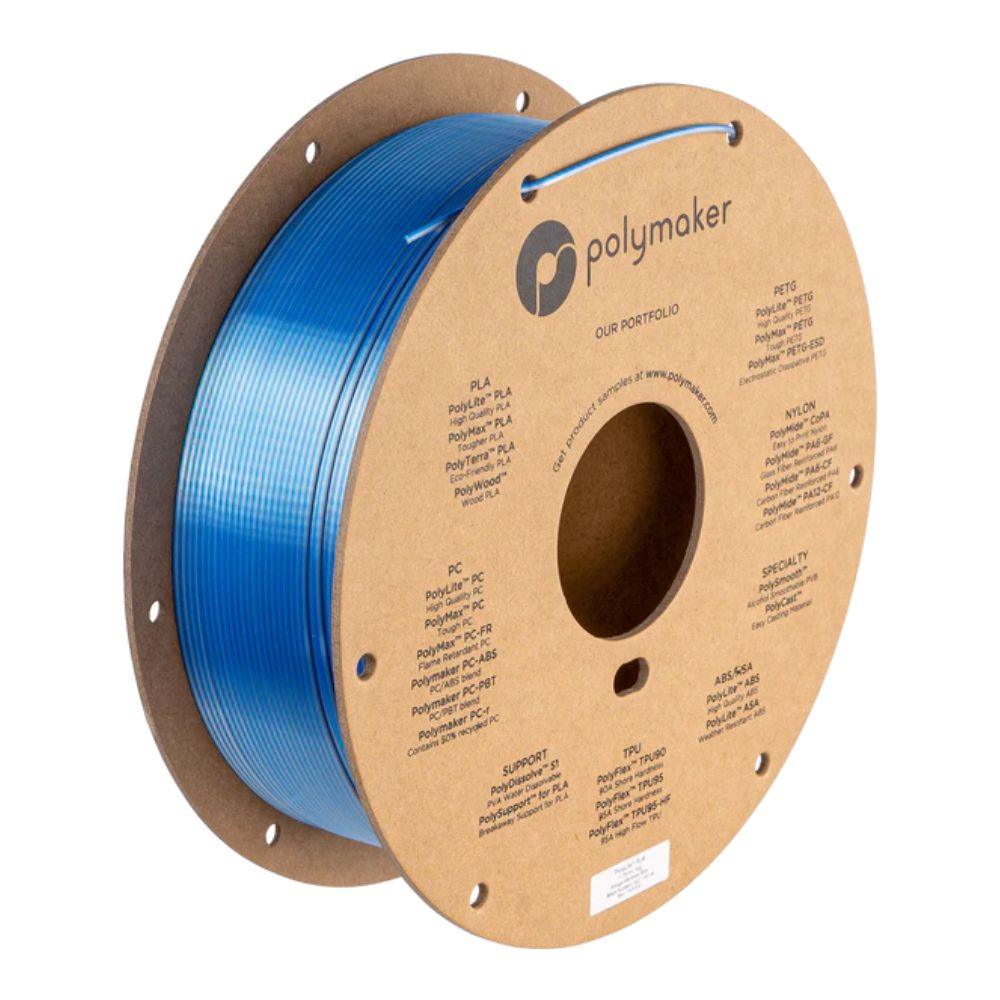 Polymaker - PolyLite Dual Silk PLA - Béluga (Beluga) - 1,75 mm - 1 kg
