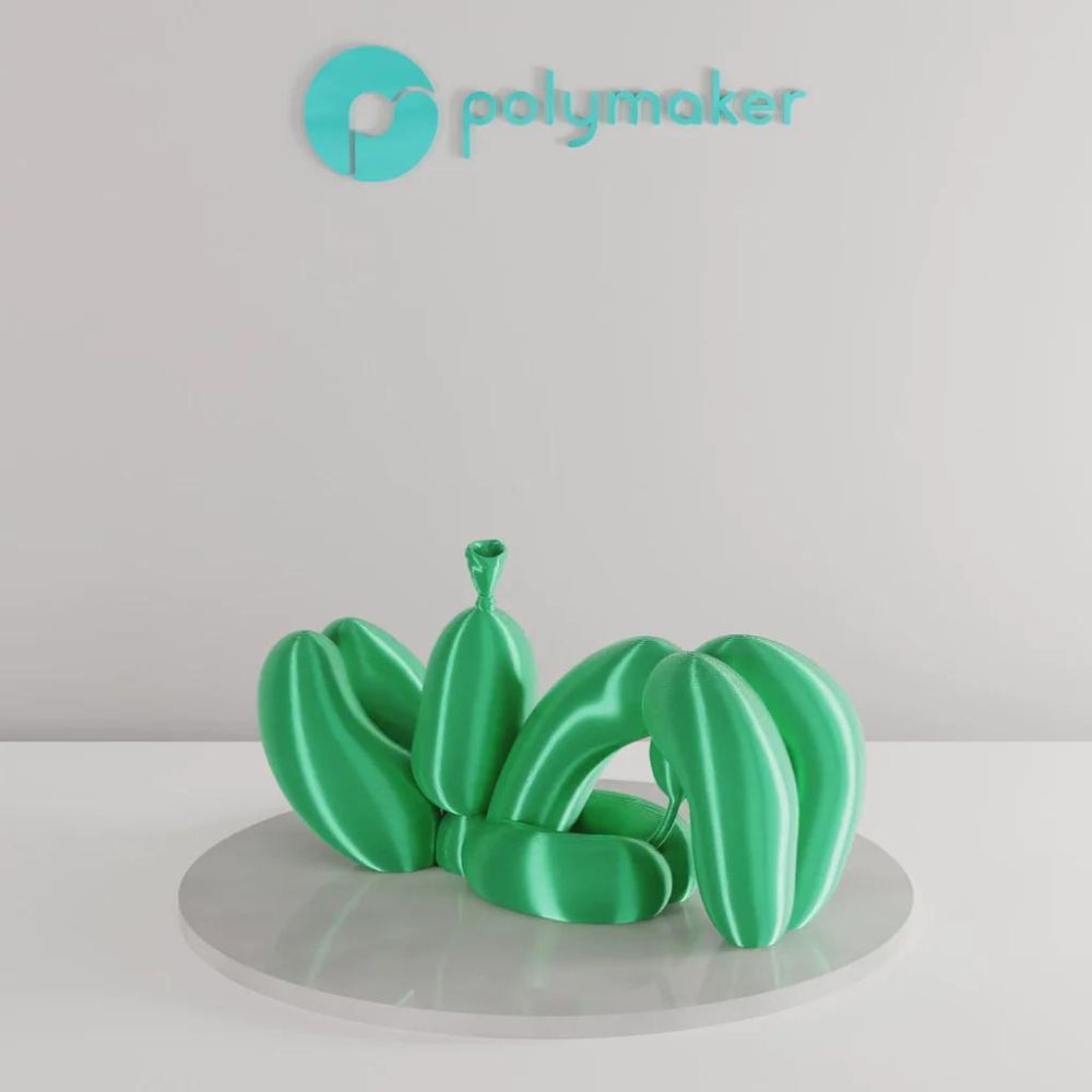 Polymaker - PolyLite Silk PLA - Vert (Green) - 1,75 mm - 1 kg