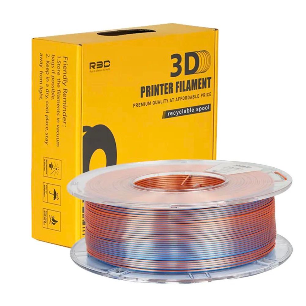 R3D PLA Magic Bleu & Orange