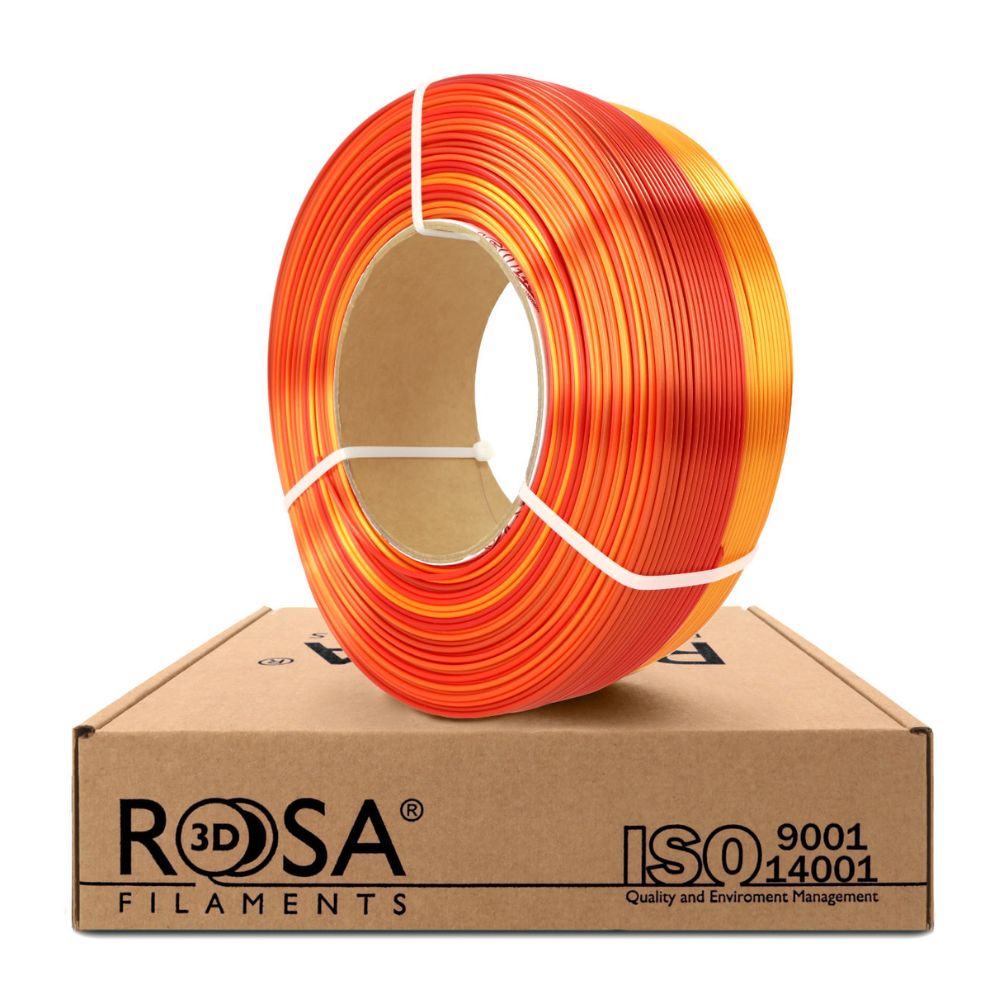 Rosa3D PLA Rainbow Arc-en-ciel Feu