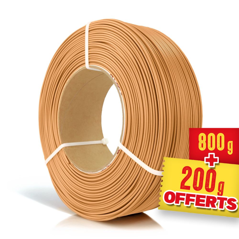 Rosa3D - PLA Starter - Marron Clair (Light Brown) - 1,75 mm - 1 kg Refill