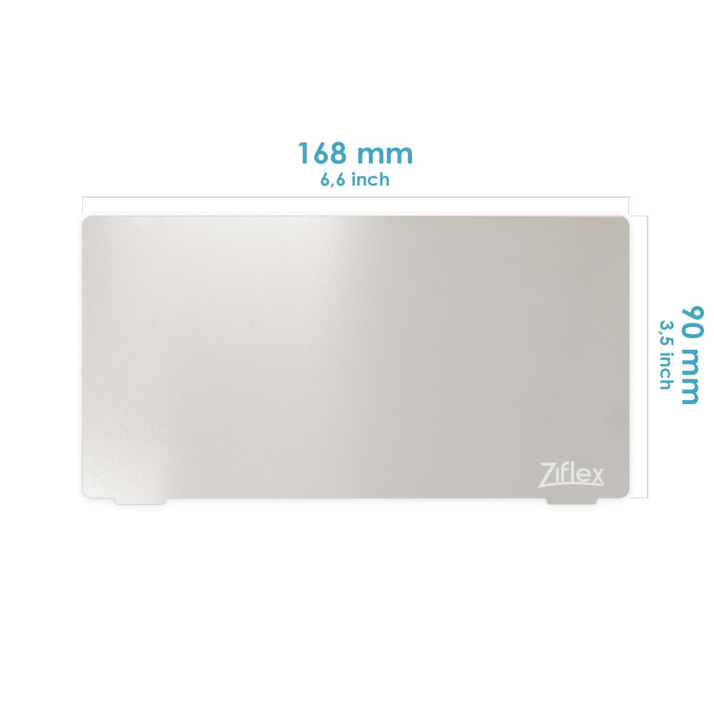 Ziflex Resin - Flexible Magnetic Plate 168 x 90 mm