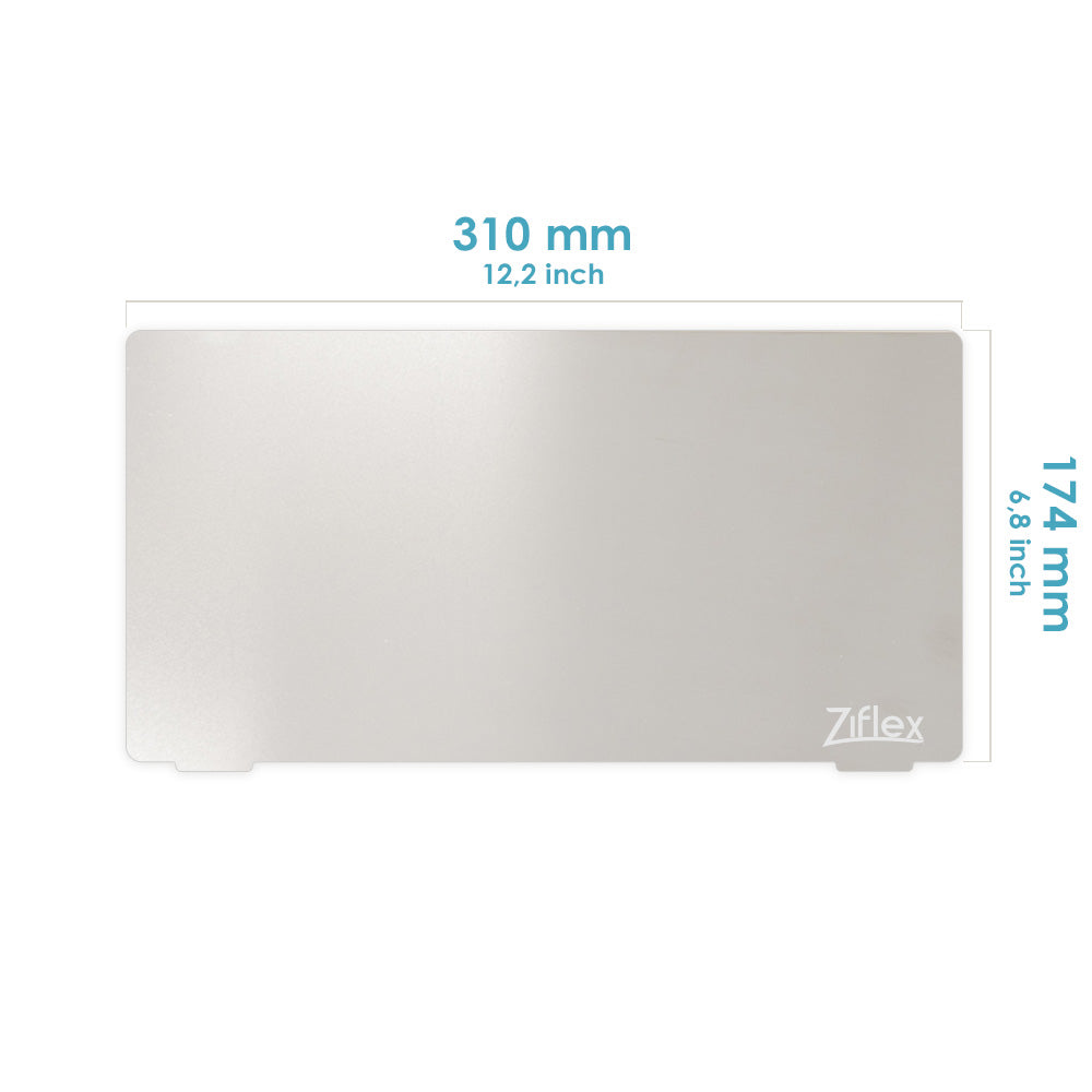 Ziflex Resin - Flexible Magnetic Plate 310 x 174 mm