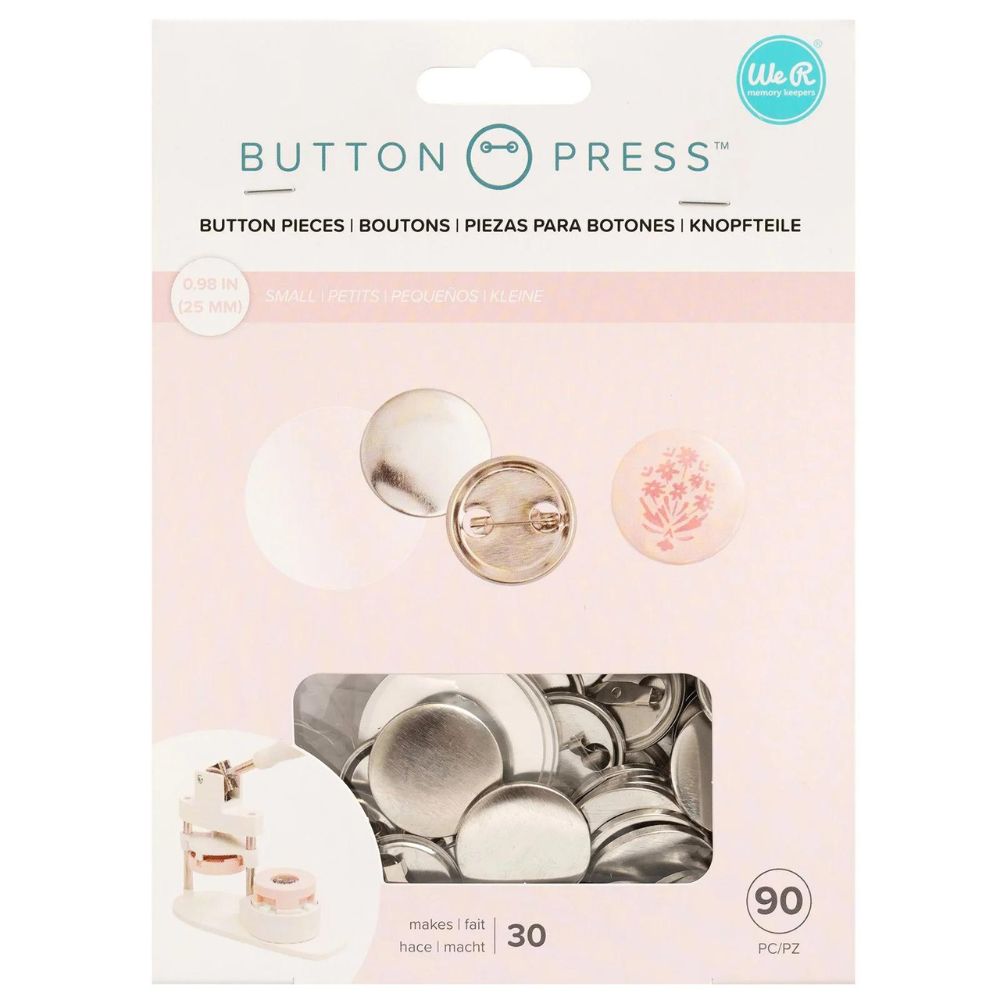 We R Memory - Button Press - 30 badges - 25 mm