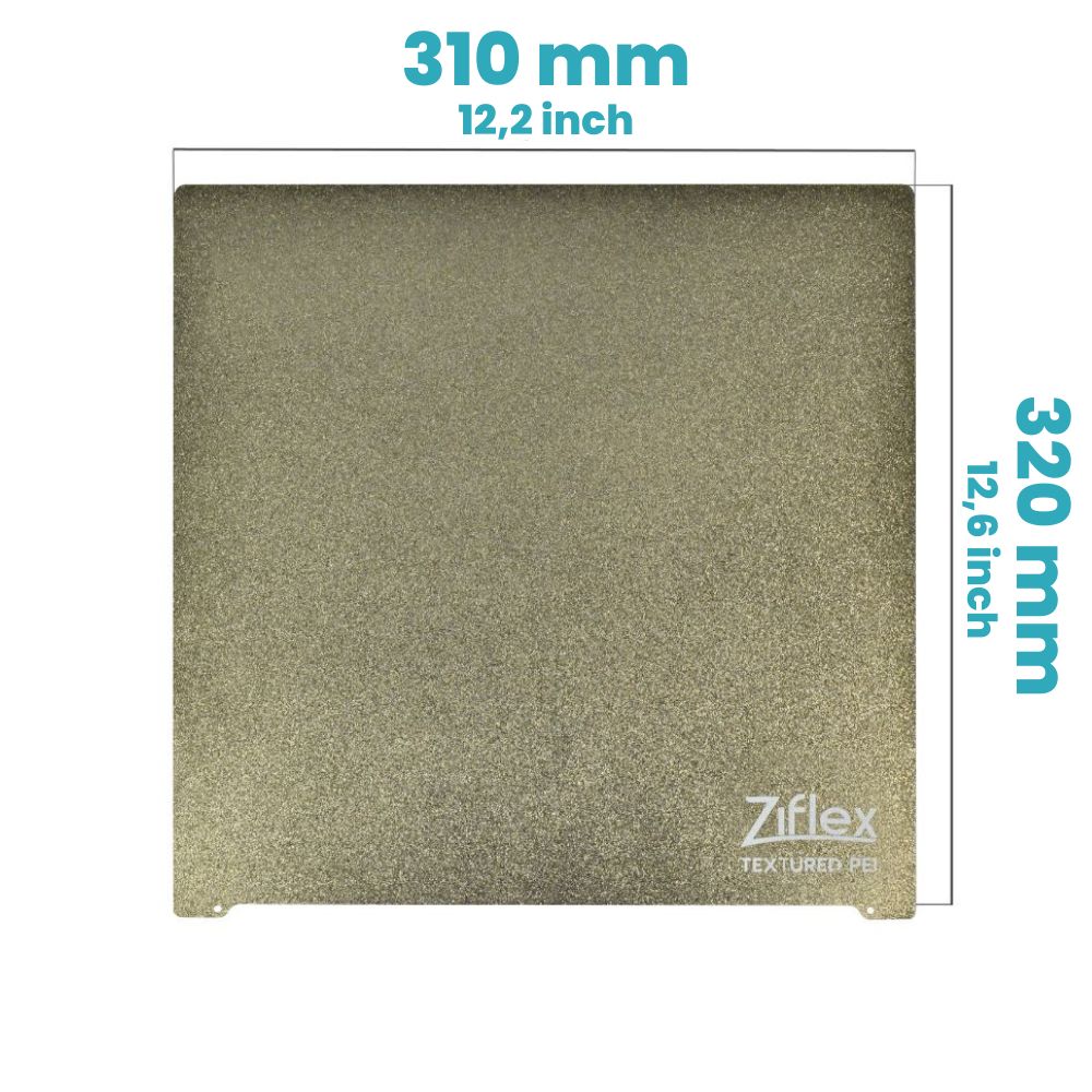 Ziflex - Upper Surface PEI 310 x 320 mm