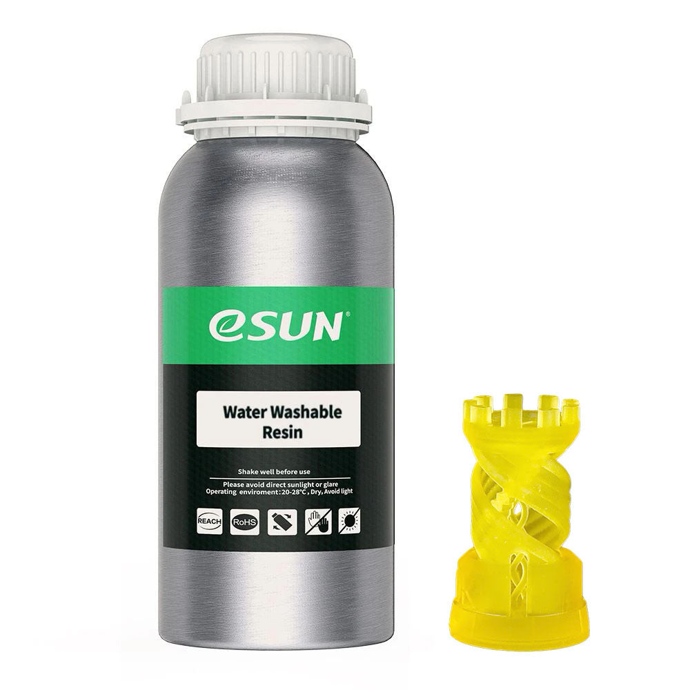 eSun - Water Washable Resin - Jaune (Yellow) - 500 g