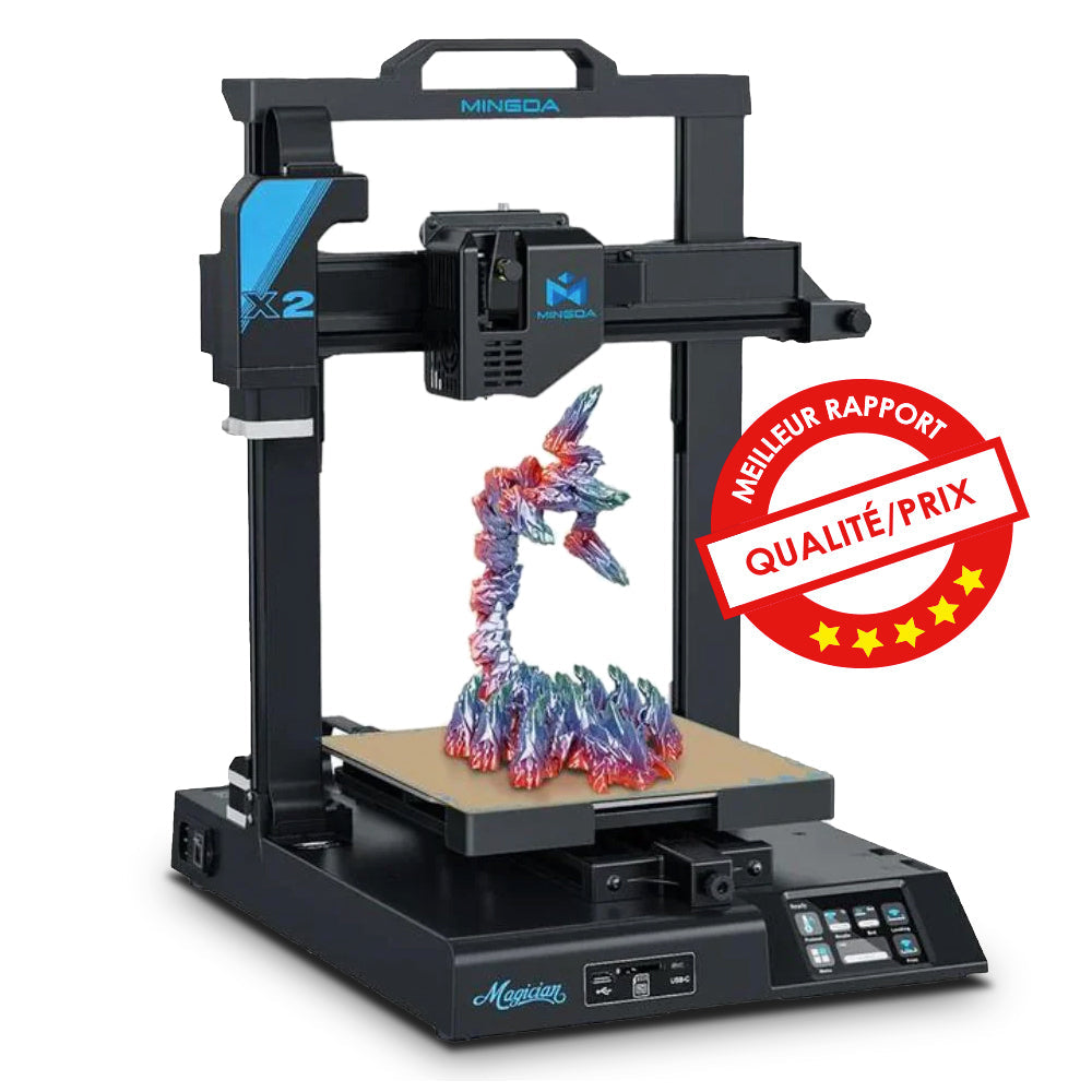 Pack Expert Mingda - Magician X2 - Imprimante 3D FDM Ultra Abordable